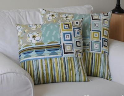 Quarter Log Cabin Pillow Covers Quarter Log Cabin Pillow Covers