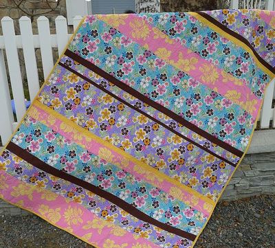Easy Hawaiian Strip Quilt Easy Hawaiian Strip Quilt