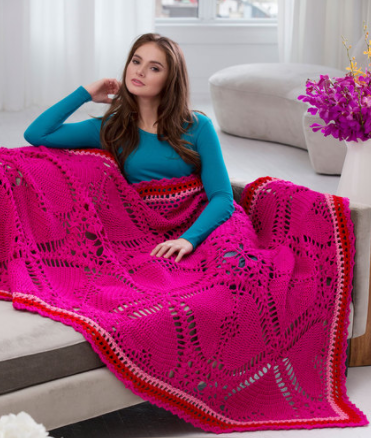 Lovely Hearts DIY Crochet Throw Lovely Hearts DIY Crochet Throw