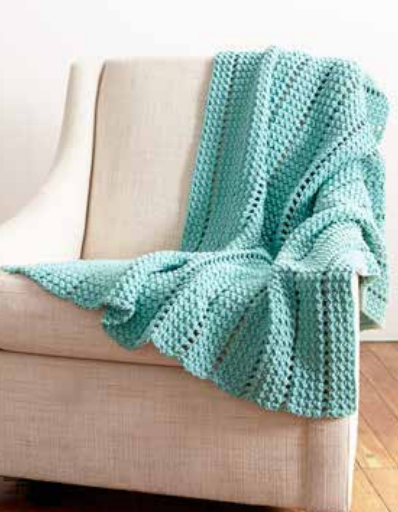 Striping Eyelets Easy Crochet Blanket Pattern Striping Eyelets Easy Crochet Blanket Pattern