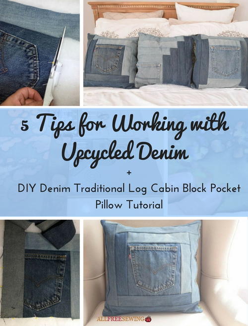 5 Tips for Working with Upcycled Denim 5 Tips for Working with Upcycled Denim