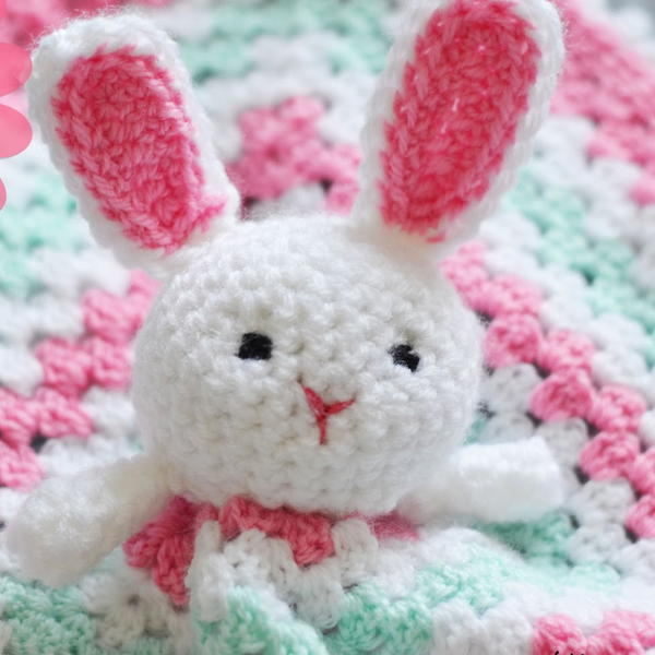 Little Bunny Lovey Blanket Little Bunny Lovey Blanket