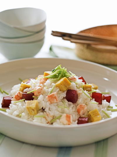 Tokyo Style Sushi Rice Salad Tokyo Style Sushi Rice Salad