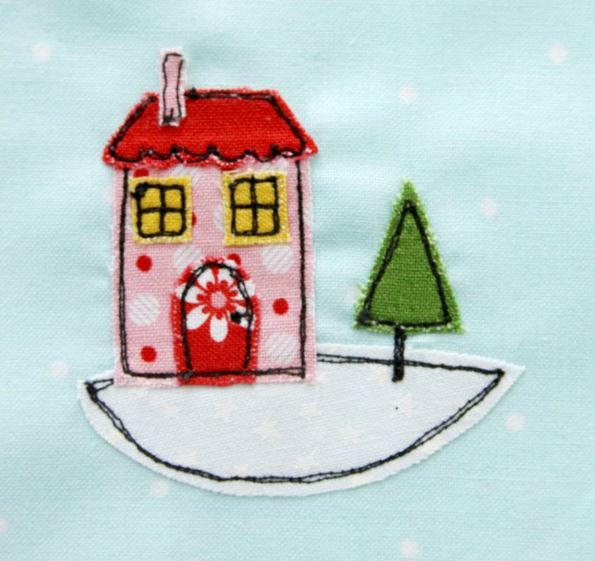 Felt and Fabric Snow Globe DIY Ornament Felt and Fabric Snow Globe DIY Ornament