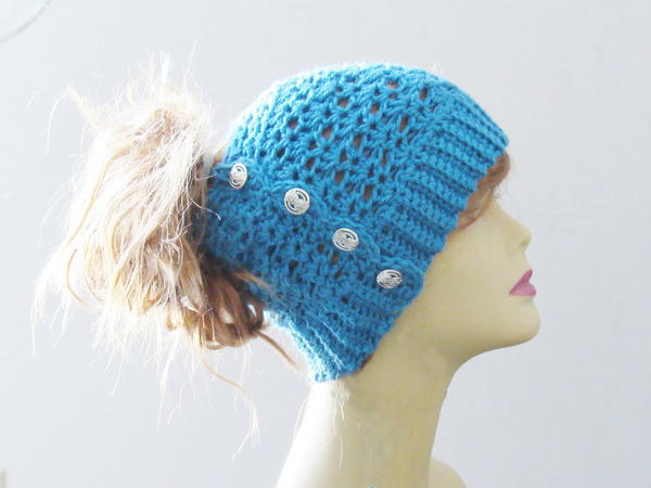 Addison Messy Bun Hat Addison Messy Bun Hat