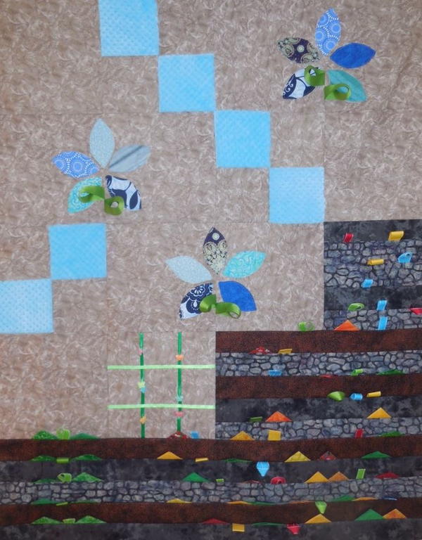 June's Garden Fidget Quilt for Alzheimer's Patients June's Garden Fidget Quilt for Alzheimer's Patients