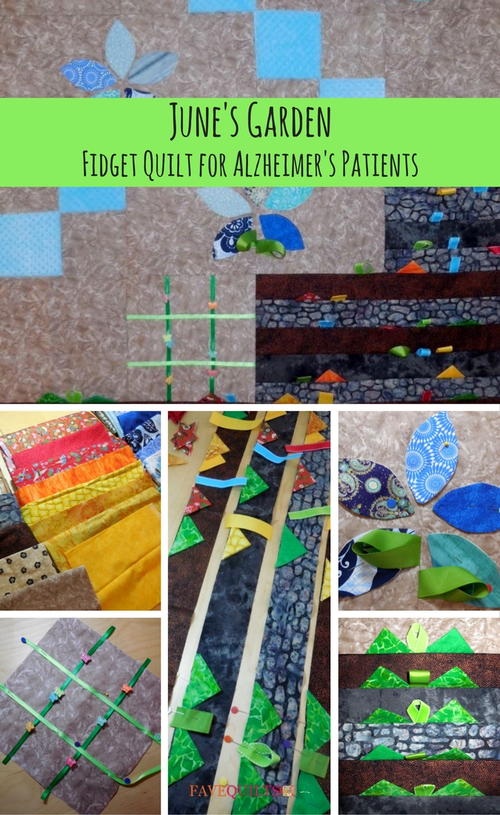 Junes Garden Quilt Pattern Junes Garden Quilt Pattern