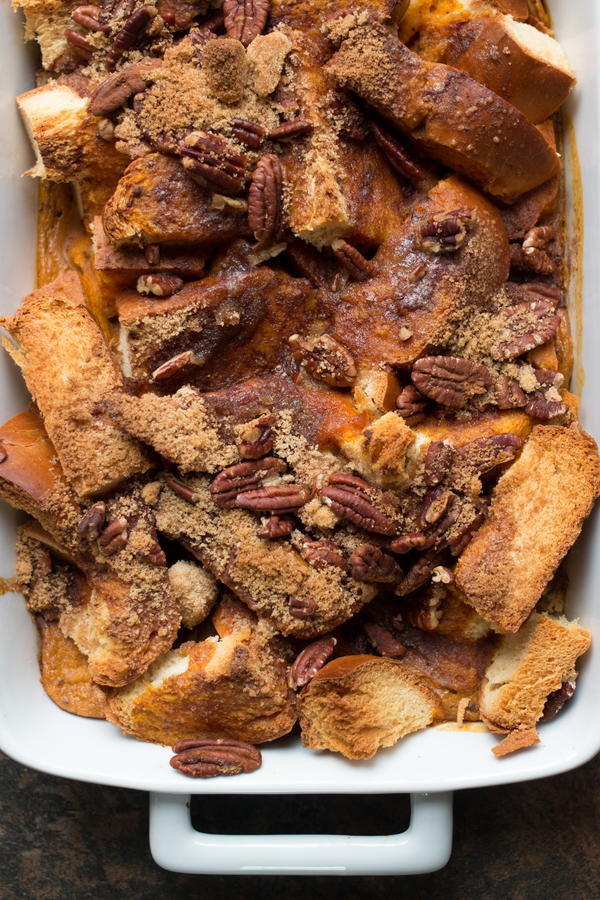 Cinnamon-Pumpkin French Toast Casserole Cinnamon-Pumpkin French Toast Casserole