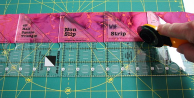 How to Use a Half Square Triangle Ruler How to Use a Half Square Triangle Ruler