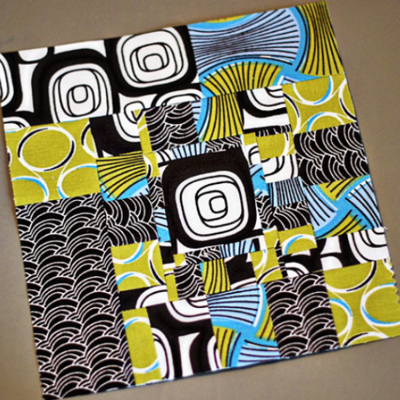 Crazy Stairs Quilt Block Crazy Stairs Quilt Block