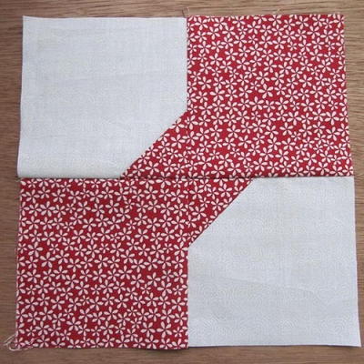 Basic Bow Tie Quilt Block Basic Bow Tie Quilt Block