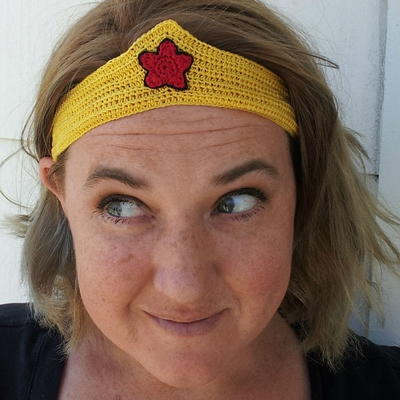 Wonder Woman Headband Wonder Woman Headband
