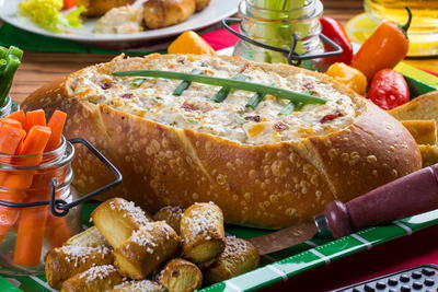 Half-Time Bacon Cheese Dip