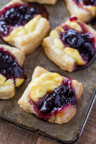 Blueberry Vanilla Goat Cheese Pastry Bites Blueberry Vanilla Goat Cheese Pastry Bites
