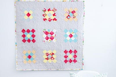 Granny-Squared Mini Quilt Tutorial Granny-Squared Mini Quilt Tutorial