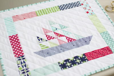 Ships n' Sails Mini Quilt Ships n' Sails Mini Quilt