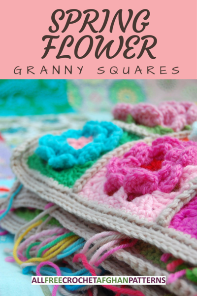 Spring Flower Granny Squares Spring Flower Granny Squares
