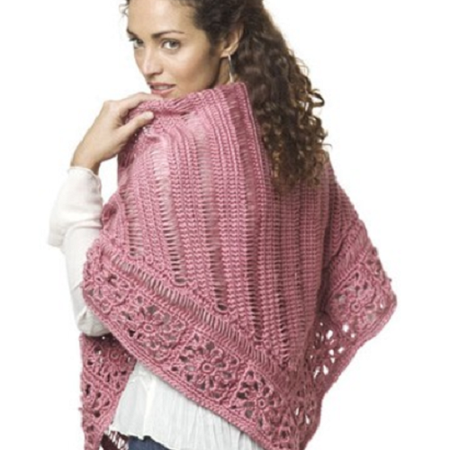 Broomstick Lace Shawl Broomstick Lace Shawl