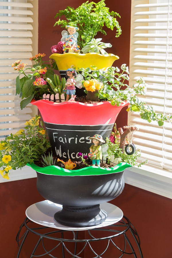 3-Tier DIY Indoor Fairy Garden 3-Tier DIY Indoor Fairy Garden