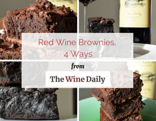 Red Wine Brownies 4 Ways Red Wine Brownies 4 Ways