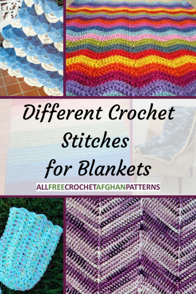 10 Different Crochet Stitches for Blankets 10 Different Crochet Stitches for Blankets