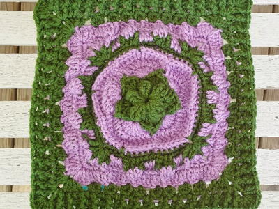 Spring Sea Flower Granny Square Spring Sea Flower Granny Square