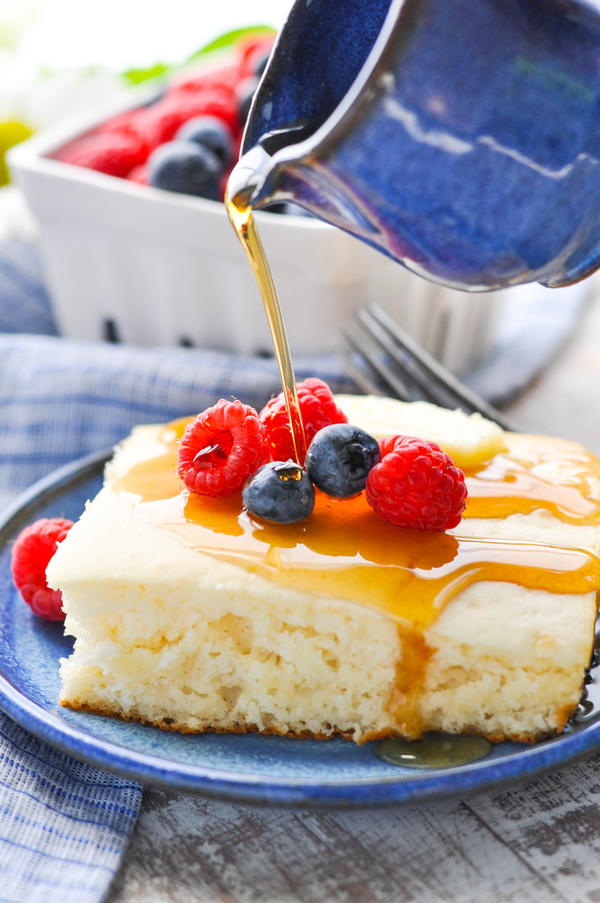Rise and Shine Buttermilk Pancake Casserole Recipe Rise and Shine Buttermilk Pancake Casserole Recipe