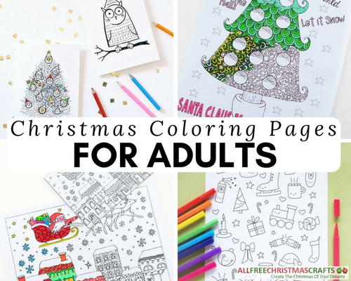 Christmas Coloring Pages for Adults Christmas Coloring Pages for Adults