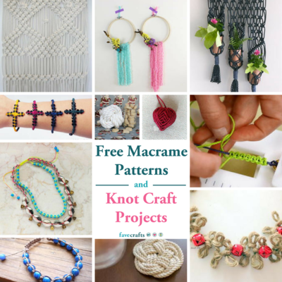 22 Free Macrame Patterns and Knot Craft Projects 22 Free Macrame Patterns and Knot Craft Projects