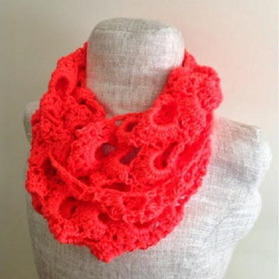 Coral Reef Infinity Scarf Pattern Coral Reef Infinity Scarf Pattern