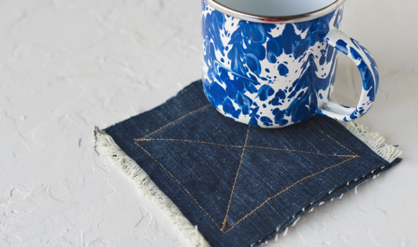 How to Make Coasters from Upcycled Denim How to Make Coasters from Upcycled Denim