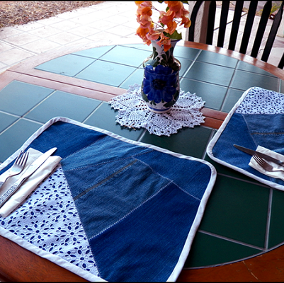 Denim Placemats Denim Placemats