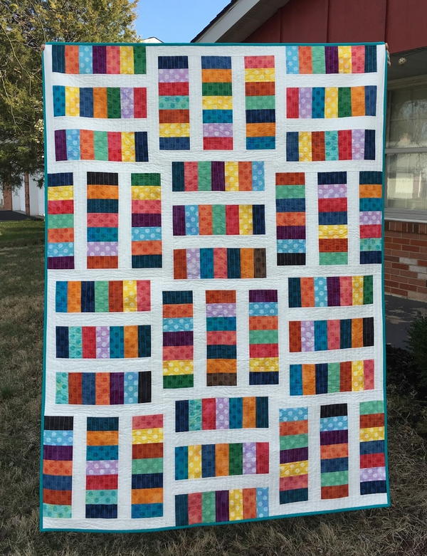 Rainbow Coin Quilt Pattern Rainbow Coin Quilt Pattern