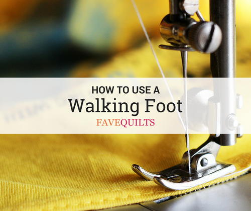 How to Use a Walking Foot How to Use a Walking Foot