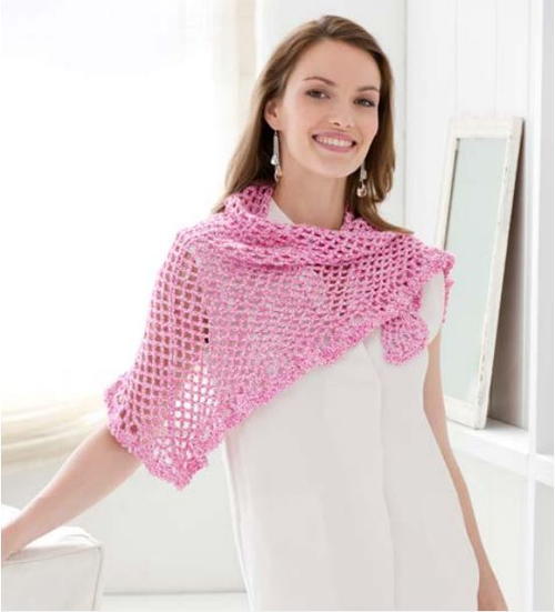 Summer Day Crochet Stole Pattern