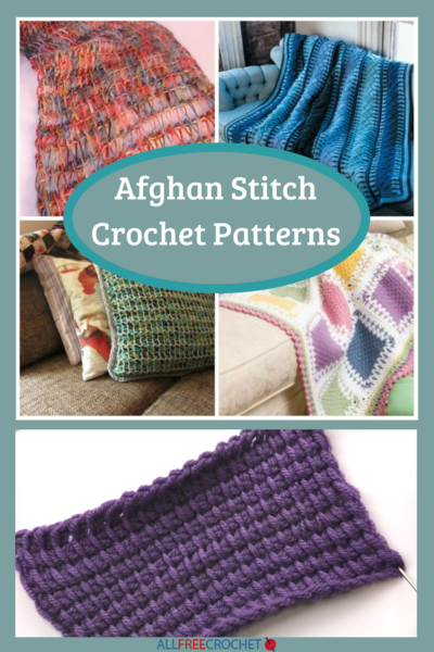 10 Afghan Stitch Crochet Patterns