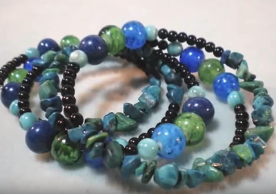 Beadalicious Memory Wire Bracelet
