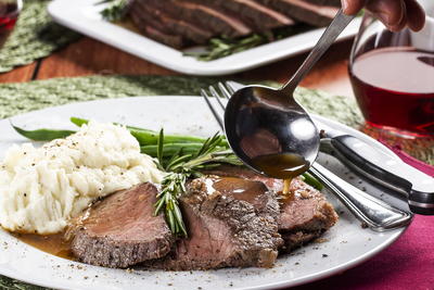 Salt Crusted Beef