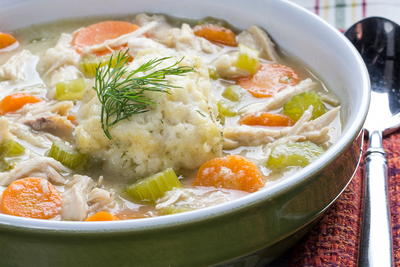 Old-Fashioned Chicken Dumplings
