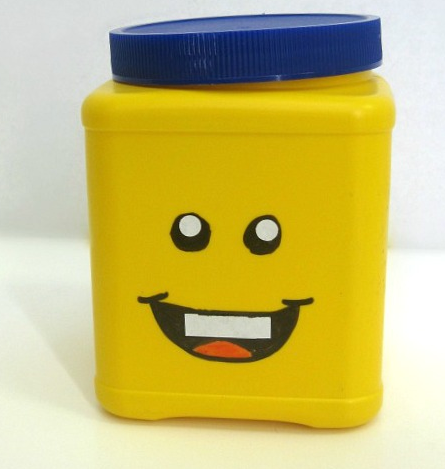 DIY LEGO Storage Head DIY LEGO Storage Head