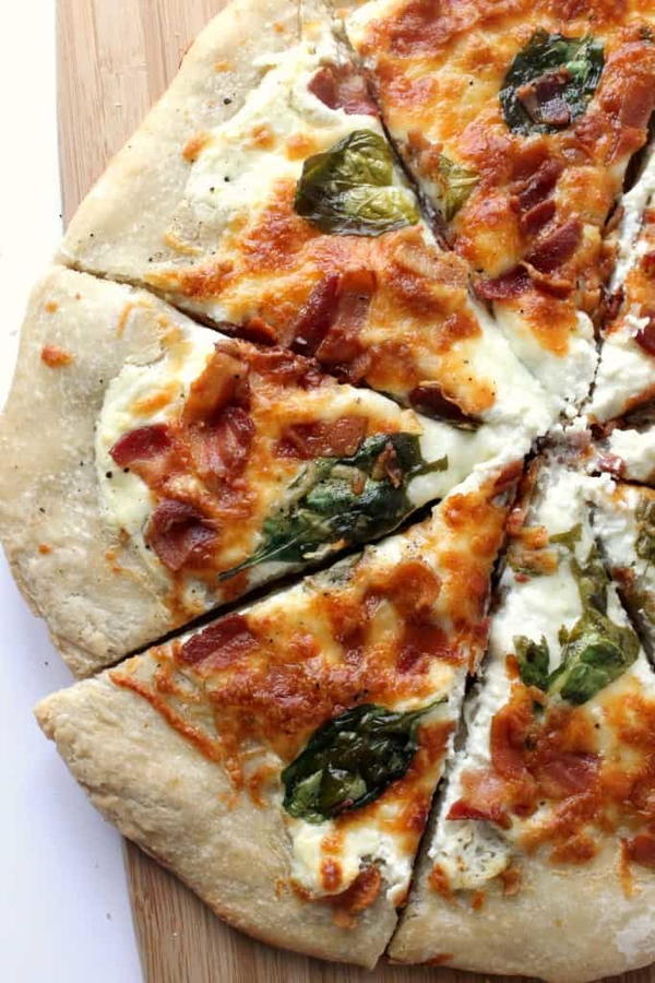 5-Ingredient White Pizza 5-Ingredient White Pizza