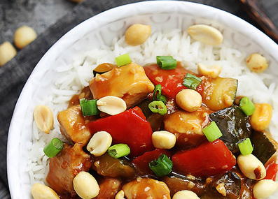 Saucy Slow Cooker Kung Pao Chicken Saucy Slow Cooker Kung Pao Chicken