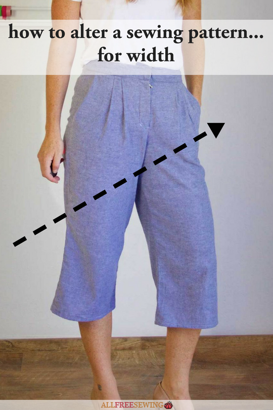 How to Alter a Sewing Pattern