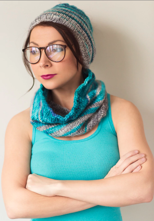 Snug and Striped Knit Cowl and Ear Warmer Pattern Snug and Striped Knit Cowl and Ear Warmer Pattern