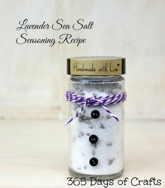 Lavender Sea Salt Gift in a Jar Lavender Sea Salt Gift in a Jar