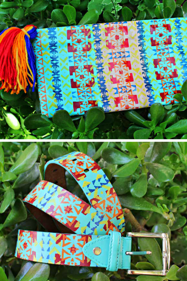 Navajo Clutch & Belt Navajo Clutch & Belt