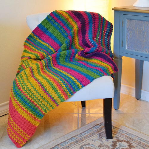Must-Make Crochet Temperature Afghan Must-Make Crochet Temperature Afghan