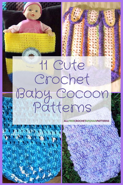 11 Cute Crochet Baby Cocoon Patterns 11 Cute Crochet Baby Cocoon Patterns