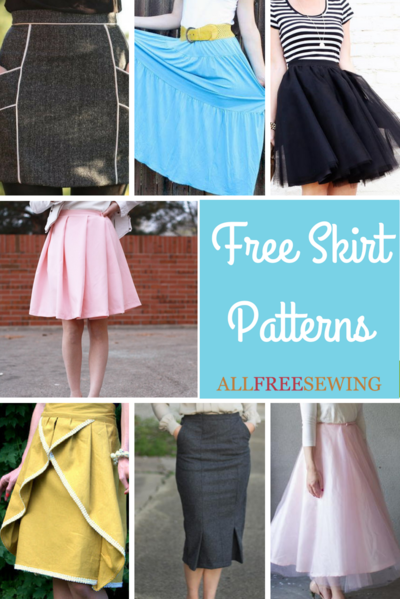 46 Free Skirt Patterns AllFreeSewing Com