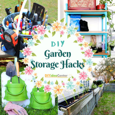 How to Make Garden Storage DIY Benches DIY Storage Hacks and More How to Make Garden Storage DIY Benches DIY Storage Hacks and More
